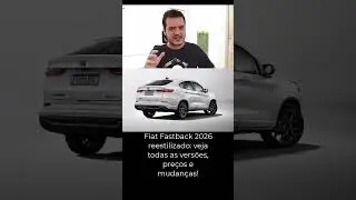 Fiat Fastback 2026 reestilizado: veja todas as vers&otilde;es, pre&ccedil;os e mudan&ccedil;as! #fiat #fastback2026