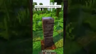 Minecraft: Working Swing | #shorts