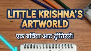 Little Krishna Artwork 1-100 #reels #art #shorts #drawing #shorts #trending #public #tiktok 