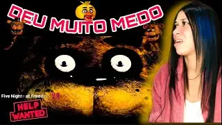(QUE MEDO😩)REACT| A VERDADEIRA HISTÓRIA DE FIVE NIGHTS AT FREDDY'S - HUEstation (PARTE 1)