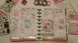 Plan With Me! | The Sassy Kit Unicorn Theme | The Happy Planner