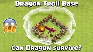 Air Sweeper Formation Vs DRAGON | Clash of Clans Gameplay | COC