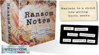 Ransom Notes The Ridiculous Word Magnet Party Game 3+ Players