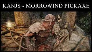 Skyrim Mod Showcase: 4K Morrowind Pickaxe Replacer - Kanjs Edition