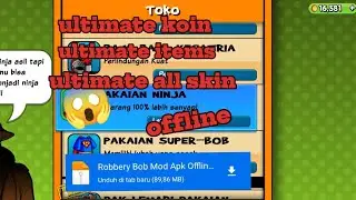 Update!! Robbery Bob Mod Apk V1.32.2 Terbaru 2025 - Unlimited Coins & Unlock Skins