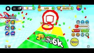 Playing Throw a basketball part 2
