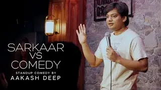 POLICE CALLED OVER JOKES! - Stand up Comedy Aakash Deep