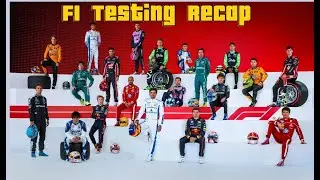 F1 Testing Recap