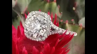 Mark Broumand - 4.91ct Round Brilliant Cut Diamond Engagement Ring