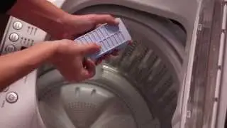 Cleaning the Lint Filters and Dispenser - Haier HLPW028AXW Top-Load Compact Washer