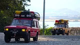 Land Rover Discovery Camel Trophy & G4 Challenge / D1RC & SCX10 II - a long travel adventure