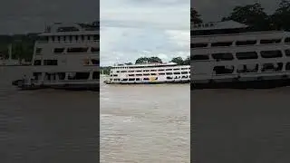 Embarcaci&oacute;n do Brasil, R&iacute;o Solimoes o Amazonas, Tabatinga, Amazonas  Brasil 🇧🇷🇧🇷🇧🇷