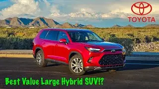 Обзор Toyota Grand Highlander Hybrid Limited 2024 года выпуска спустя неделю