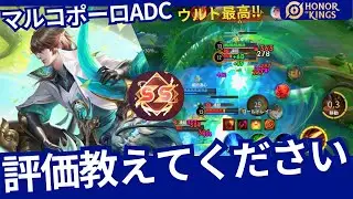 【HOK】マルコ・ポーロ：アプデで強くなった？評価教えてください!!【Honor of Kings】