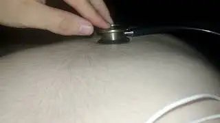 Урчание голодного живота ночью, вздулся || bloated hungry belly gurgling