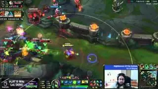 Imaqtpie loses his mind LOUD - League of Legends