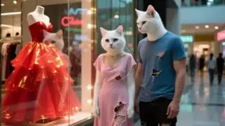 The Heartbreaking life of  a Poor Cat  Couple | A Touching Story