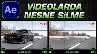 Videolarda İstenmeyen HAREKETLİ NESNE-İNSAN KALDIRMA Efekti | After Effetcs Dersleri