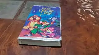 Walt Disney'S The Great Mouse Detective Basil, D&eacute;tective Priv&eacute; (1986) VHS Unboxing