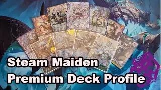 Cardfight Vanguard! Premium Steam Maiden Deck Profile