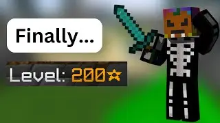 FINALLY Hitting 200 Stars In Bedwars... (Hypixel Bedwars)