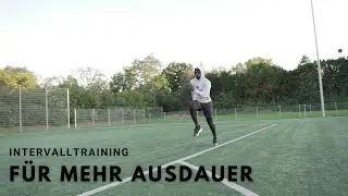 Intervalltraining für MEHR AUSDAUER im Spiel⚽️