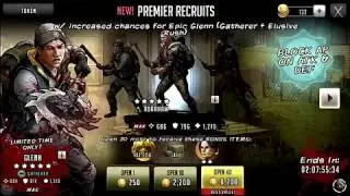 Walking Dead Road To Survival, Epic Elusive Glenn 10 Pull (Twit's On a Roll)