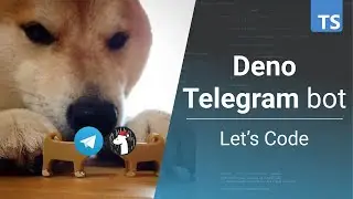Create a TELEGRAM Bot With Deno. Build a Deno Telegram Bot Tutorial with Example