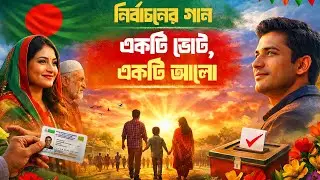 নির্বাচনের গান | একটি ভোট, একটি আলো | Cinematic Bangla Song | Vote Awareness   #vote #song