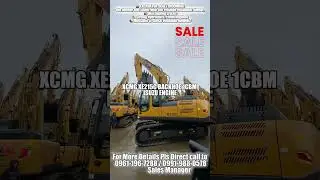 XCMG XE215C Hydraulic Excavator 1cbm with Breaker Line Isuzu Engine #excavator  #construction  #fypシ