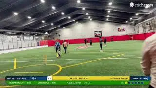 Western warriors vs Eastern Wolves | Indoor Cricket League 2025-26(League Matches) | Live - Smithtow
