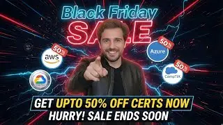Top Black Friday Exam Certification Deals 2025 | AWS, Azure, Google, Salesforce & Cybersecurity