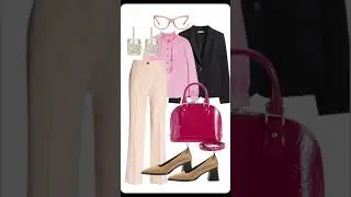 Workwear Style &bull; Plain and Pink &bull; Mompreneur Life ❤️ Vlog YouTube #Shorts
