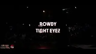 ROWDY tight eyez | Judge showcase | Fusion concept 2015