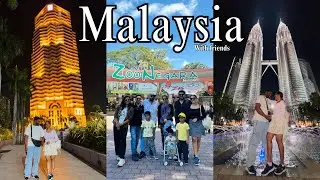 Ep #4 Zoo Negara | PETRONAS Twin Towers | Kuala Lumpur | Trivandrum to Malaysia | Bilin and Seethal 