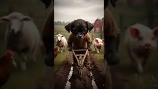 The Saddest Puppy You&rsquo;ll Ever See 🥺💔 #Shorts#animatichub_1 #cartoon #viral#farming life