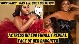 Actress #iniedo finally reveal face of her daughter she had through  surrog@cy