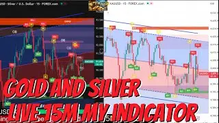 GOLD and SILVER Live 15m my indicator