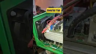 Testing Exide Inverter High-Speed Cooling Fan  #shorts #diy #inverter #battery #dcfan