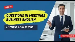 Handle Tough Questions Under Pressure | Business English Shadowing (Day 2)