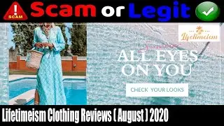 Lifetimeism Clothing Reviews [August 2020] Legit or a Fake Scam? | Scam Adviser Reports
