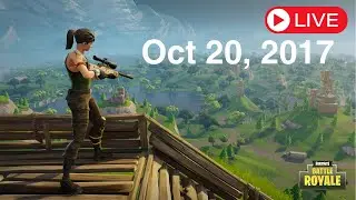 🔴 LIVE  | Fortnite Flashback - Oct 20, 2017
