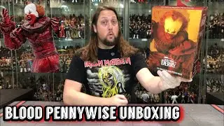 Ultimate Blood Pennywise NECA Unboxing & Review! A Bloodbath