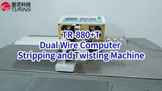 TR-880T Dual Wire Computerised Stripping and Twisting Machine