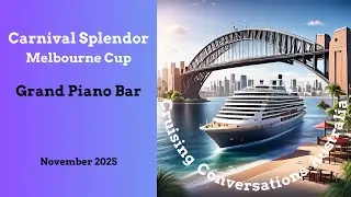Carnival Splendor Grand Piano Bar Deck 5
