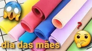 IDÉIAS de Lembrancinha para o dias das MÃES com EVA - FAÇA VOCÊ MESMO