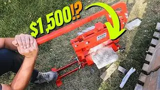 $1,500 Wall Block Splitter That RARELY Gets Used