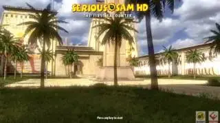 Serious Sam HD: The First Encounter Title Screen