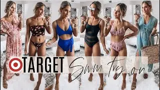TARGET SWIMWEAR TRY ON & TULA Skincare Favs For Summer