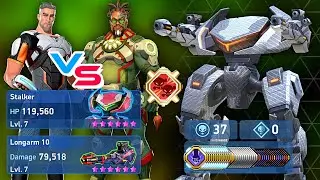 Pilot - Major vs Torchlight - Stalker with Longarm 10  - Mech Arena